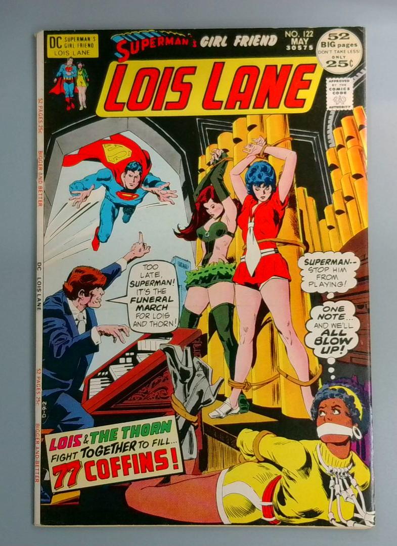 Superman’s Girlfriend Lois Lane #122, Bondage Issue DC Comics, 1972 JR1