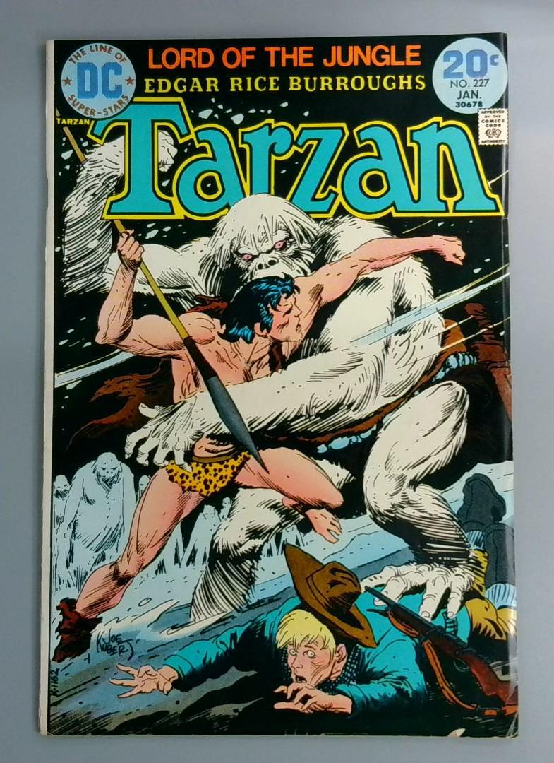Tarzan #227, FN+ 1st DC Issue  DC Comics, January 1977 JR1