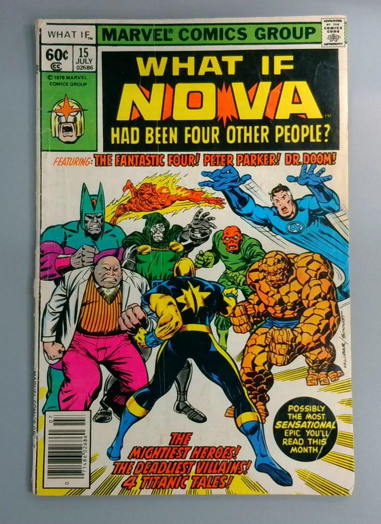 What If #15, Nova Had Been Four Other People, Marvel Comics, 1979 JR1