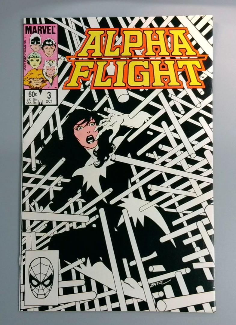 Alpha Flight #3, NM Marvel Comics, 1983 JR1