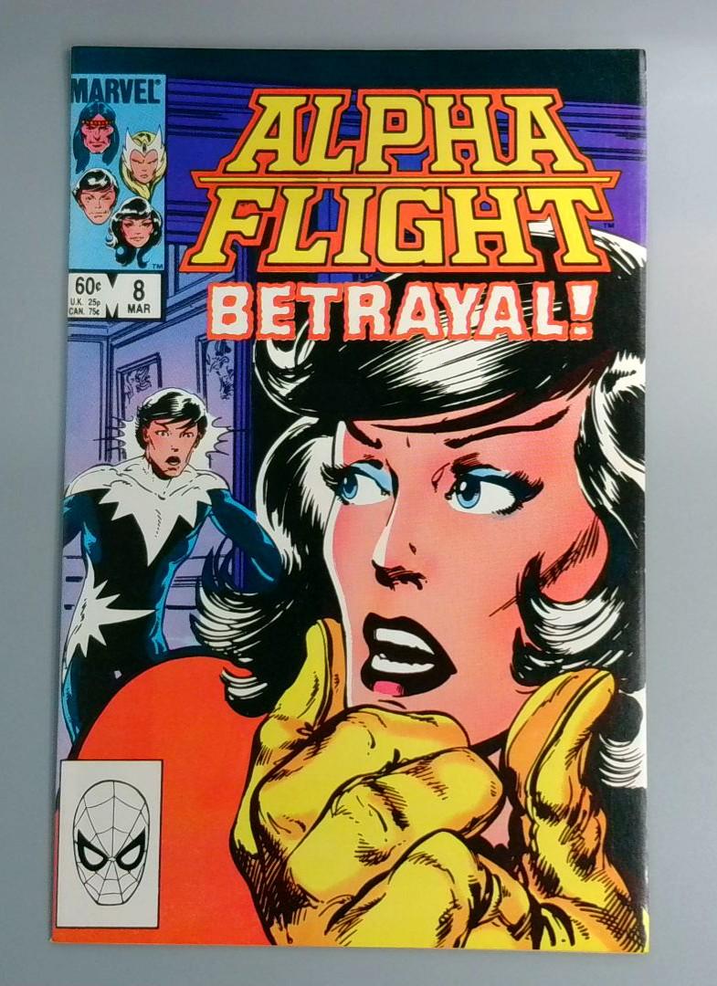 Alpha Flight #8 NM- 1st Nemesis Marvel, 1984 JR1