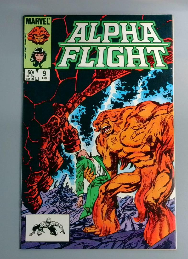 Alpha Flight #9, NM Super Skrull Marvel, 1984 JR1