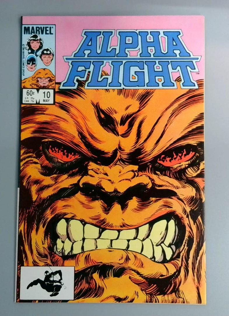 Alpha Flight #10, NM Super Skrull Marvel Comics, May 1984 JR1
