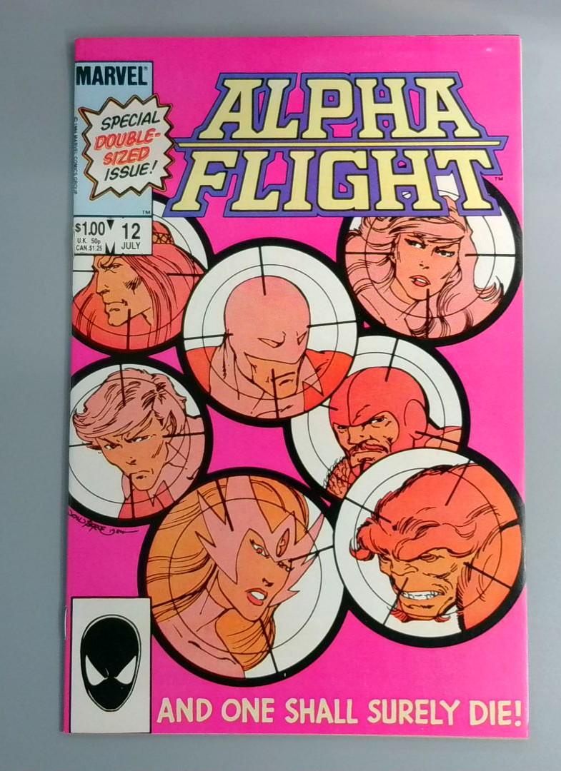 Alpha Flight #12, VF/NM Special Double-Sized Issue, Marvel, 1984