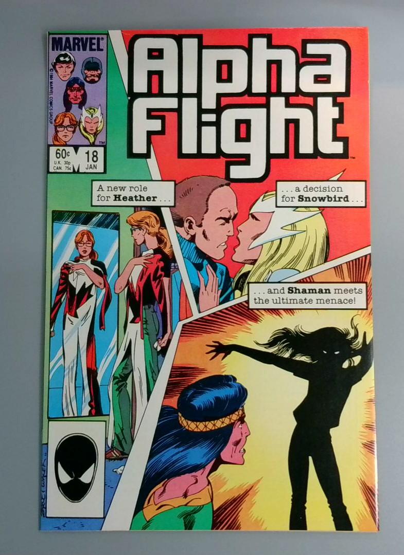 Alpha Flight #18, NM 1st Emily Strong Marvel, Jan 1984 JR1
