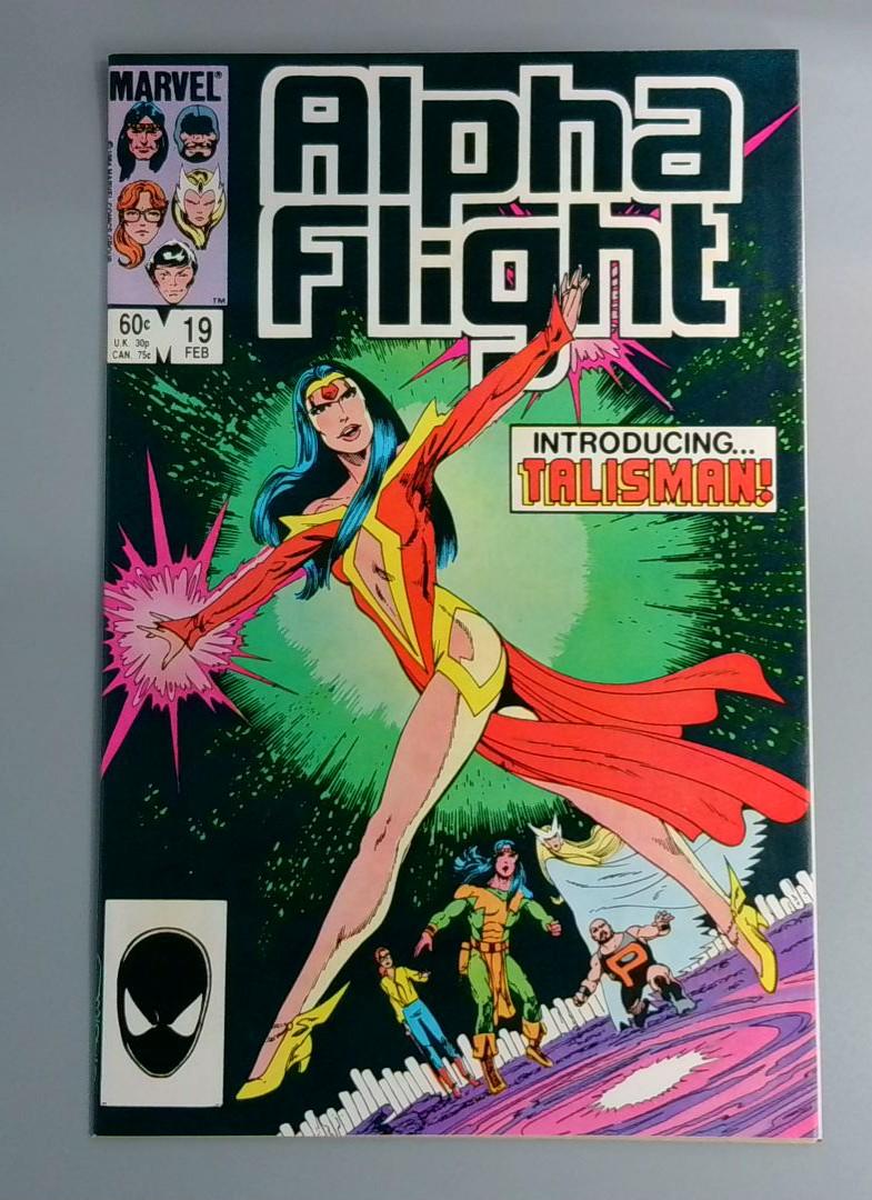 Alpha Flight #19, NM 1st Talisman, Marvel, 1985 JR1