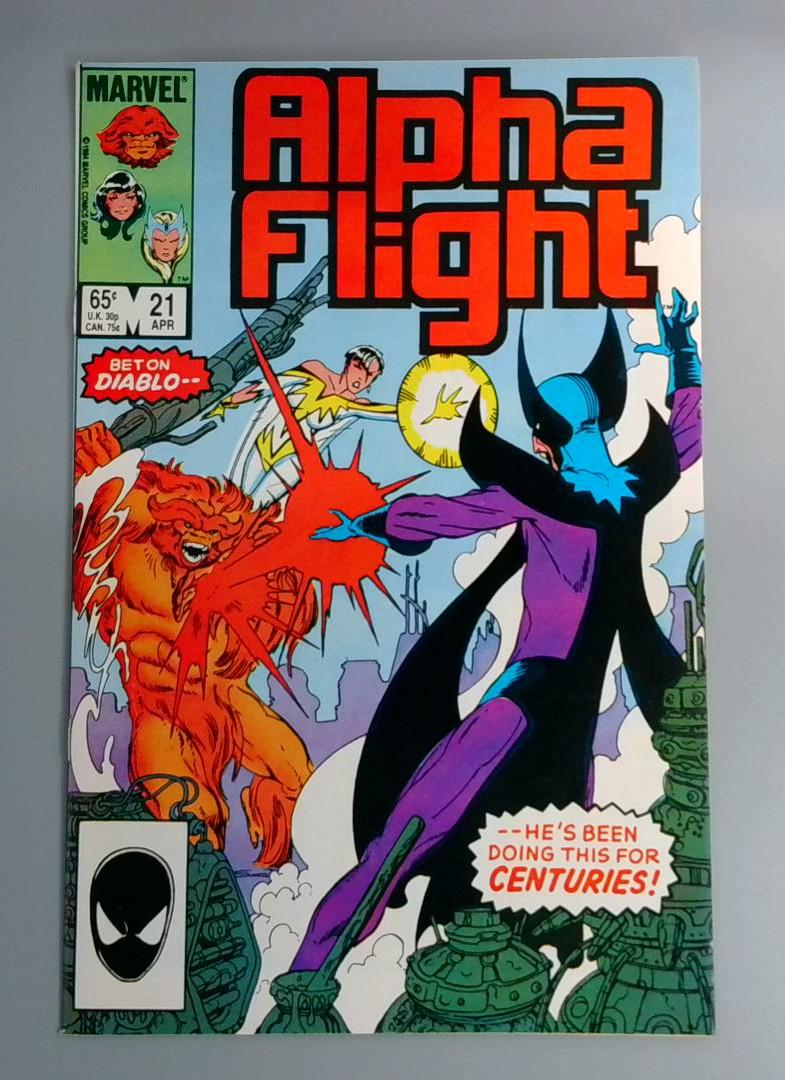 Alpha Flight #21, NM- Marvel, 1985 JR1