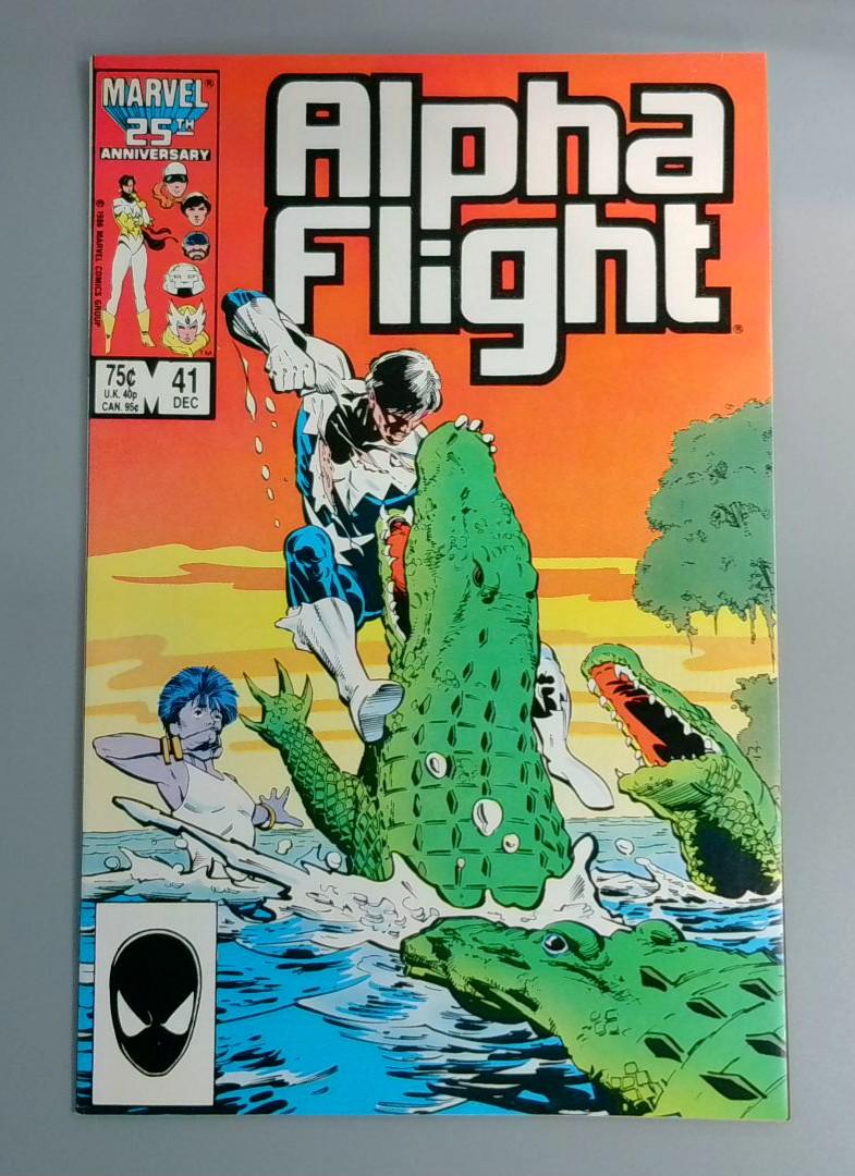 Alpha Flight #41, NM 1st Purple Girl Marvel Comics, 1986 JR1
