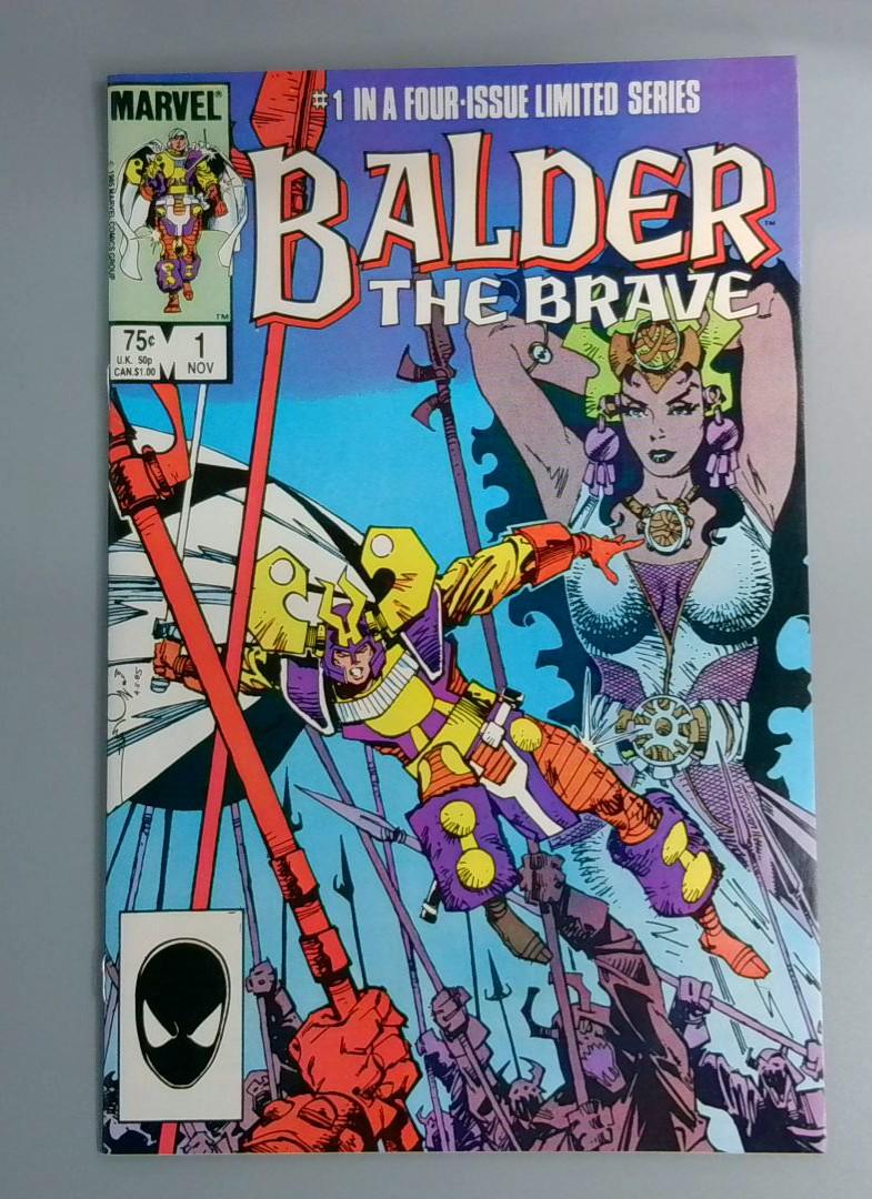Balder the Brave #1, NM Marvel Comics, 1986 JR1