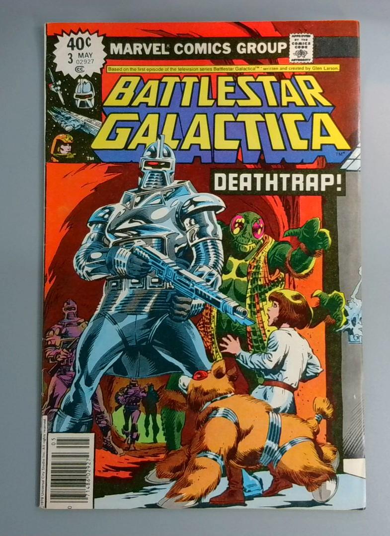 Battlestar Galactica #3, Deathtrap!, Marvel Comics Group, 1979 JR1