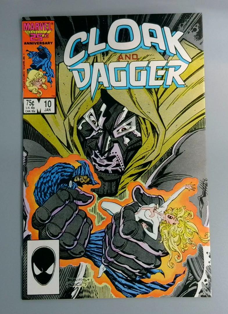 Cloak and Dagger #10, NM Dr. Doom, Marvel Comics, 1986 JR1