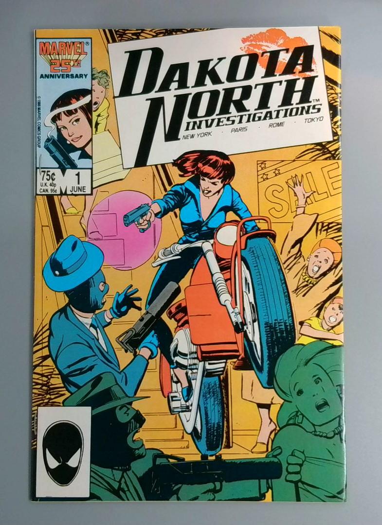 Dakota North #1, VF 1st Dakota North Marvel Comics, 1986 JR1