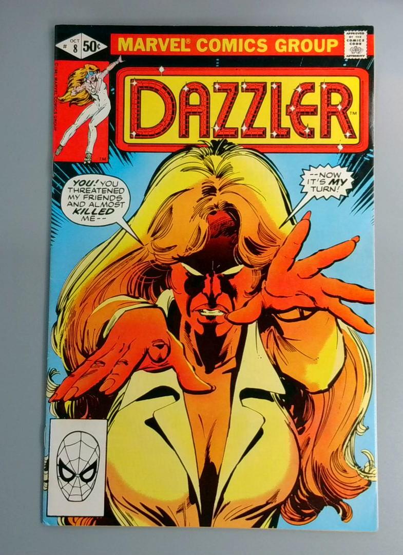 Dazzler #8, Marvel Comics Group, 1981 JR1