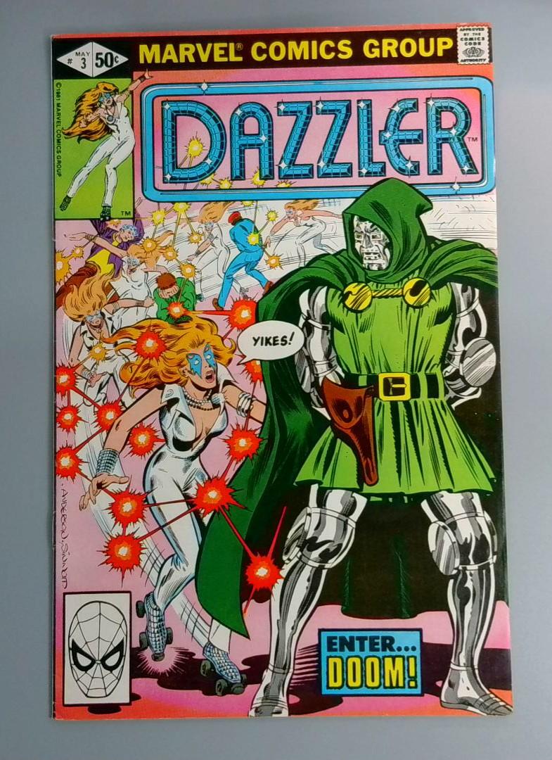 Dazzler #3, Enter Doom, Marvel Comics Group, 1981 JR1