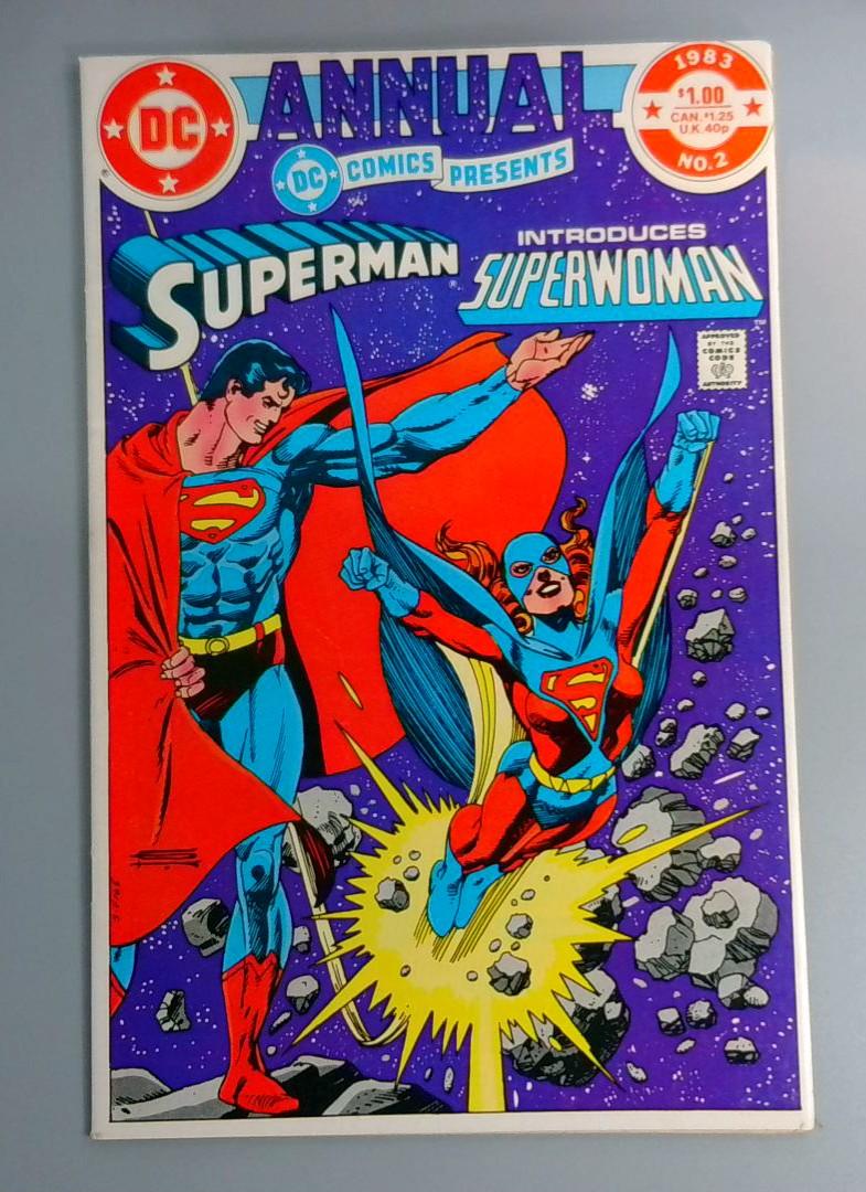 DC Comics Presents Annual #2, 1st Superwoman, DC Comics, 1983 JR1