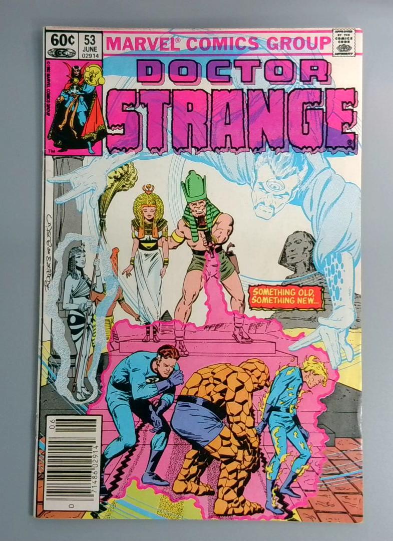 Doctor Strange #53, Newsstand Marvel Comics Group, June 1982 JR1