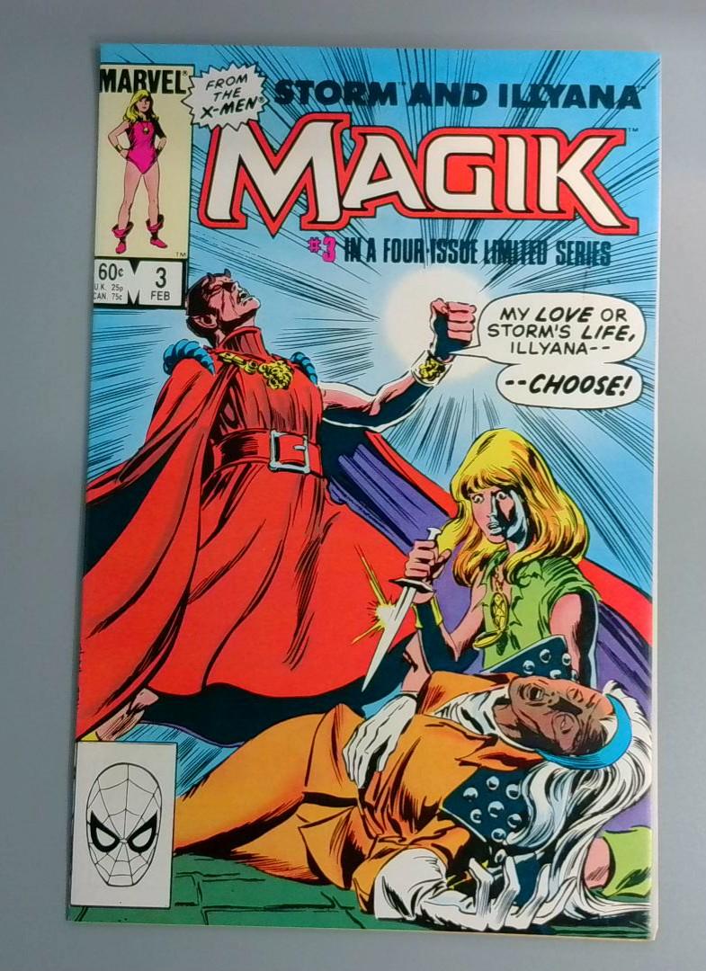 Magik #3, NM Marvel, 1984 JR1