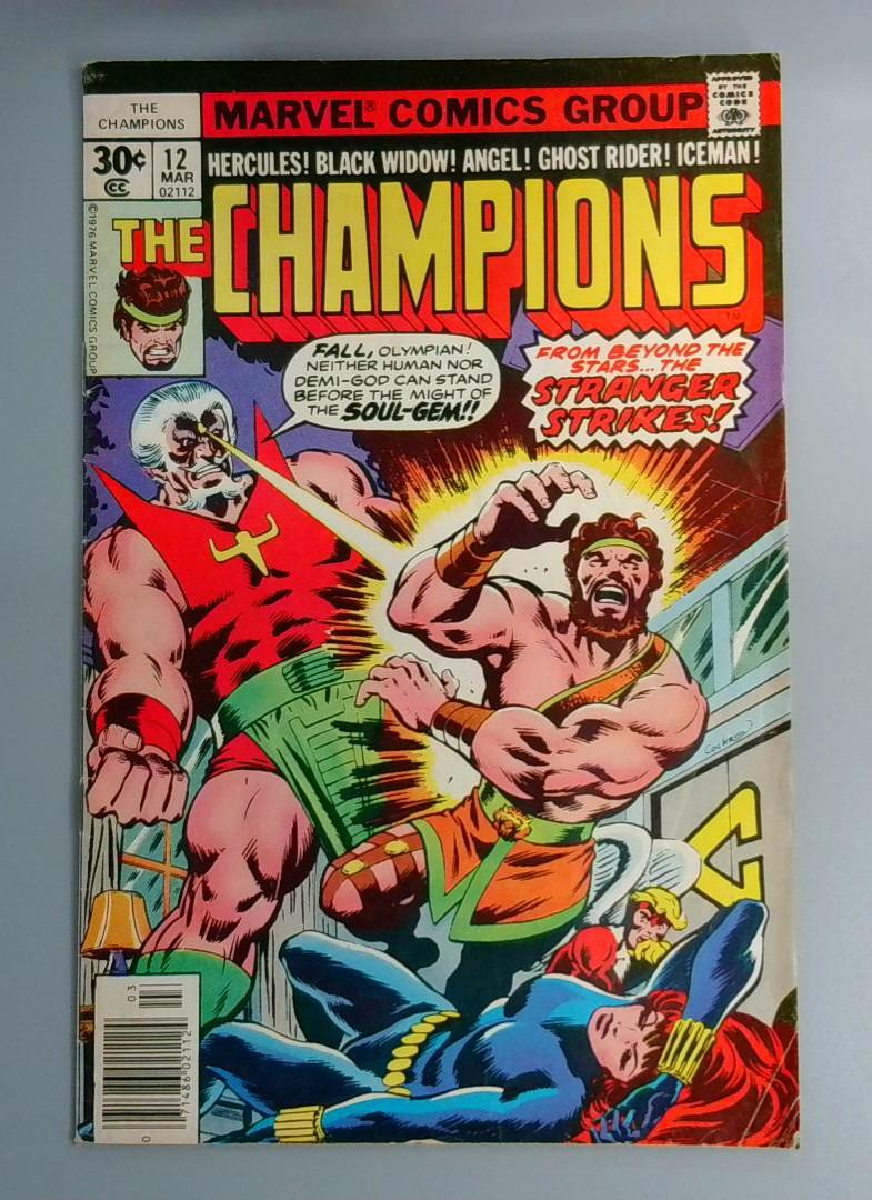 Champions #12, Marvel Comics Group, 1977 JR1