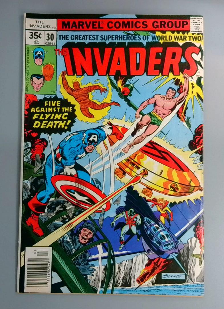 Invaders #30, Marvel Comics Group, 1978 JR1