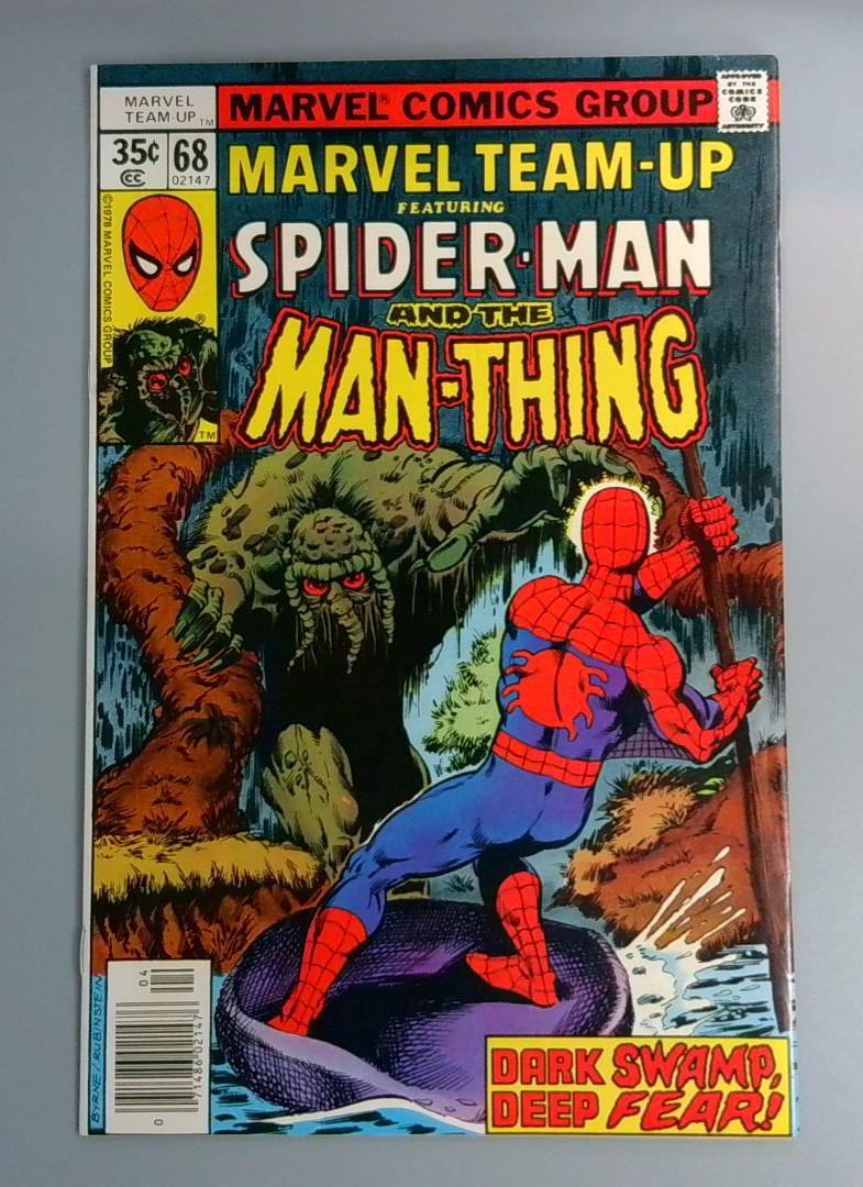 Marvel Team-Up #68, NM- Man-Thing, Marvel Comics, 1978 JR1