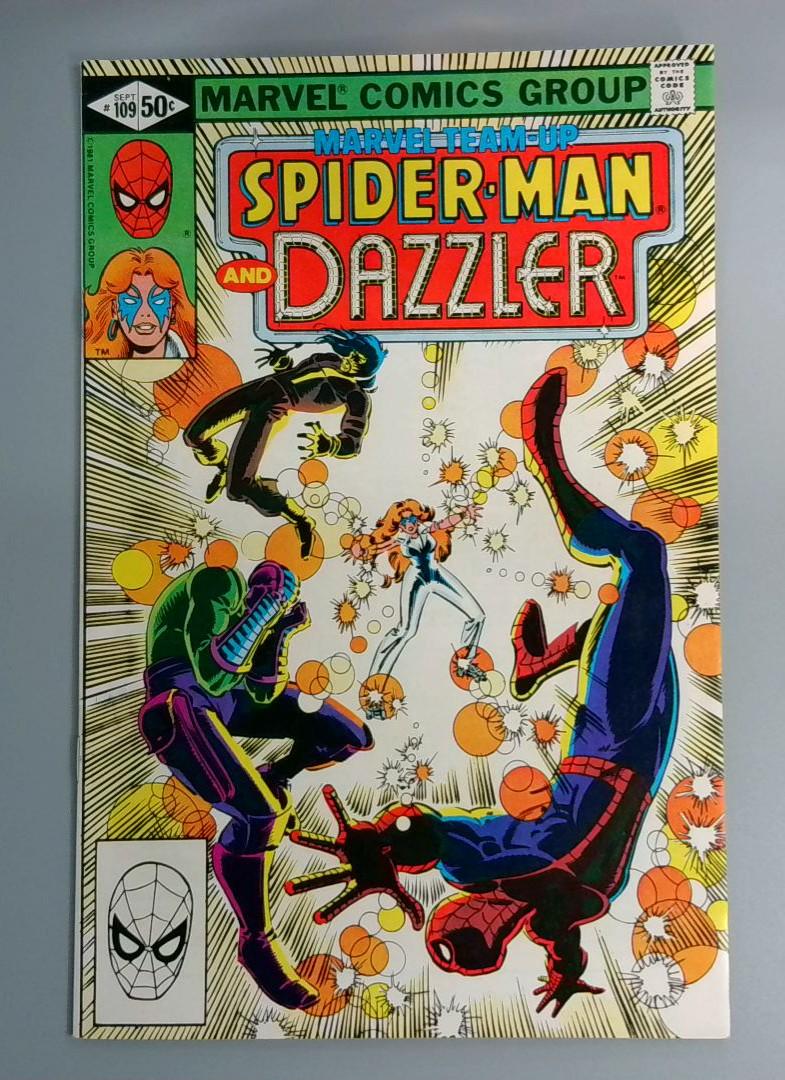 Marvel Team-Up #109, VF Dazzler, Marvel Comics, 1981 JR1