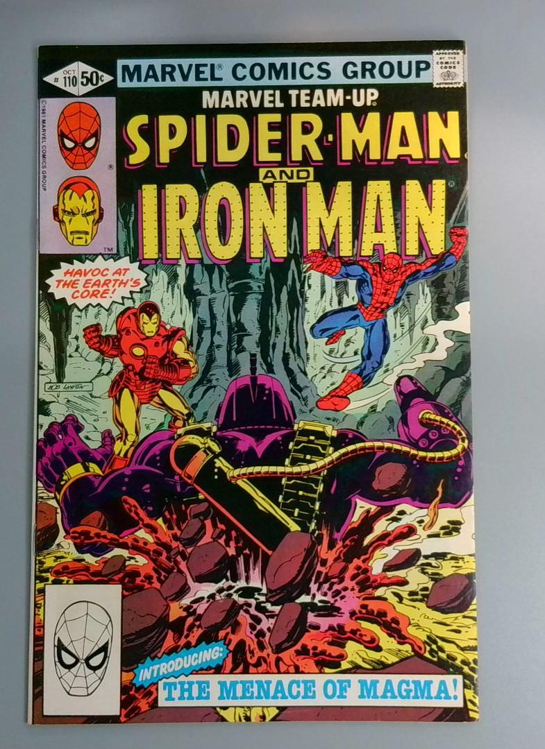 Marvel Team-Up #110, NM 1st Magma Marvel Comics, 1981 JR1