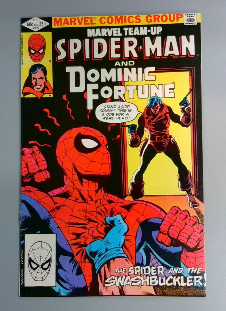 Marvel Team-Up #120, NM- Dominic Fortune, Marvel Comics, 1982 JR1