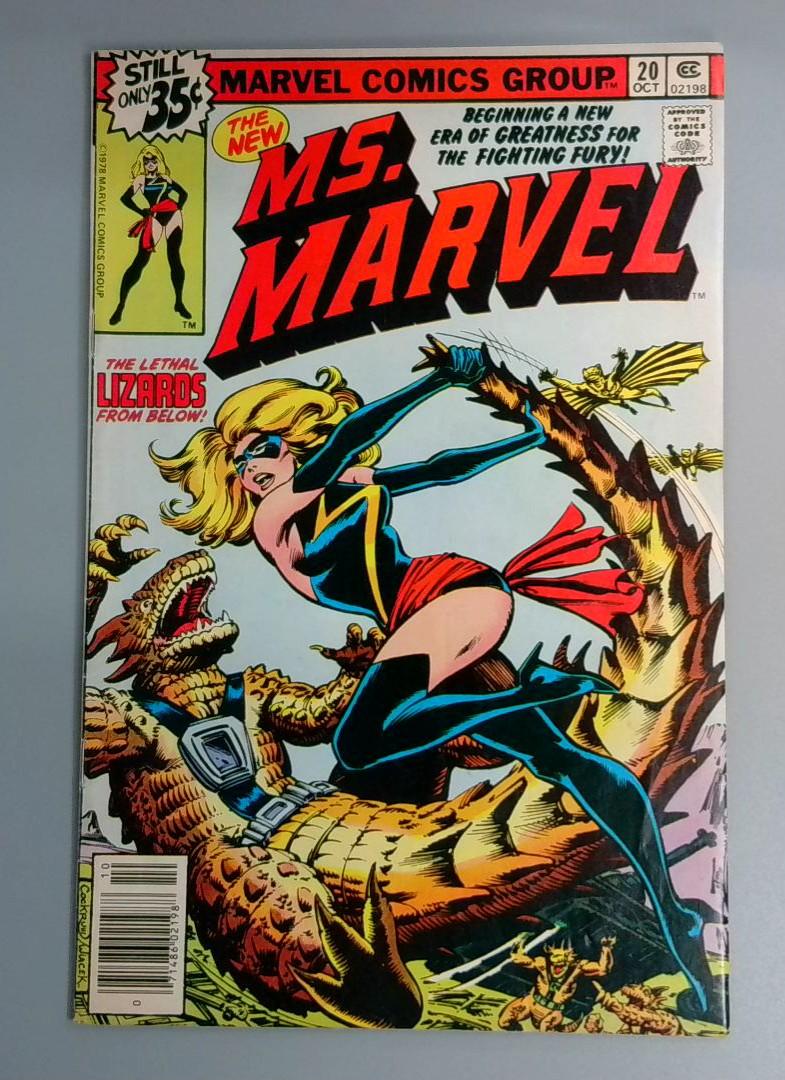 Ms. Marvel #20, New Costume Marvel Comics Group, 1978 JR1