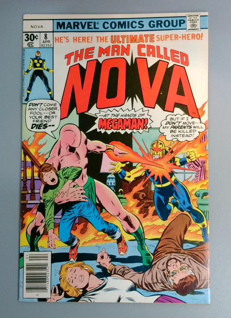 Nova #8, NM 1st Zorr The Conqueror Marvel Comics, 1977 JR1