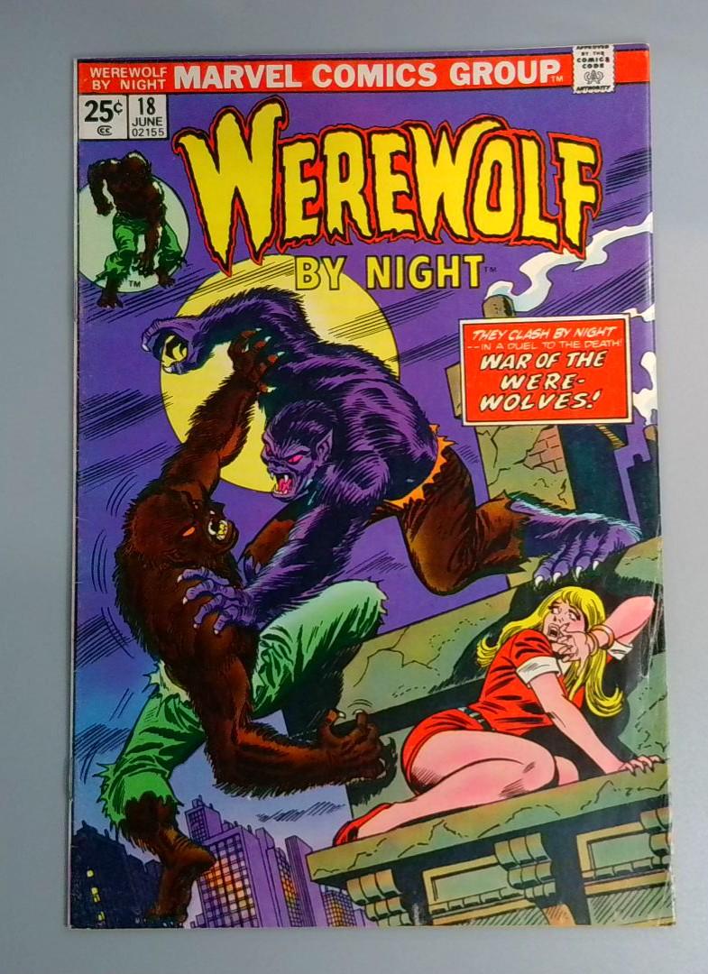 Werewolf by Night #18, FN 1st Ma Mayhem Marvel Comics 1975 JR1