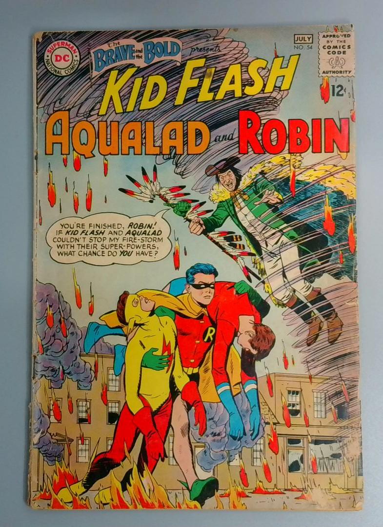 Brave and the Bold #54, VG- 1st Teen Titans KEY DC Comics, 1964 JR1