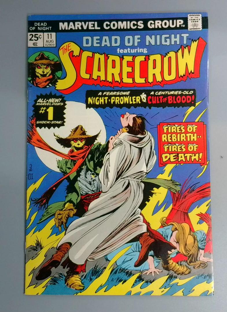 Dead of Night #11, VF 1st Scarecrow, Marvel Comics, 1975 JR1
