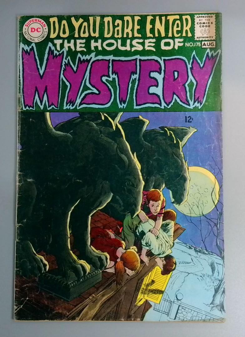 House of Mystery #175, VG- 1st Cain, DC Comics, Aug 1968 JR1