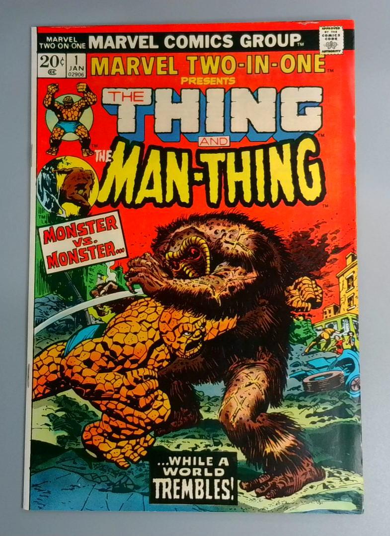 Marvel Two-In-One #1, FN/VF Marvel Comics Group, January 1974 JR1