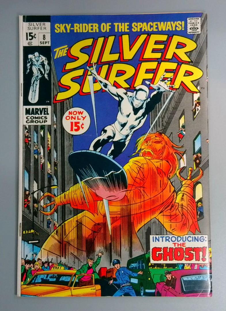 Silver Surfer #8, FN+ 2nd Mephisto, Marvel Comics, 1969 JR1