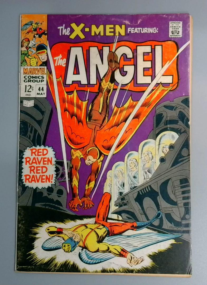 X-Men #44 VG 1st Red Raven, Marvel Comics, May 1968 JR1