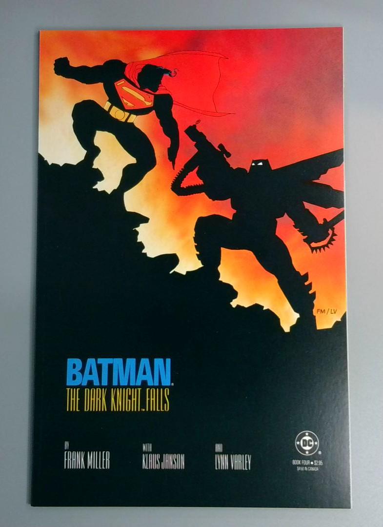 Batman The Dark Knight Returns #4 VF+ 1st Print  DC Comics, 1986 JR1