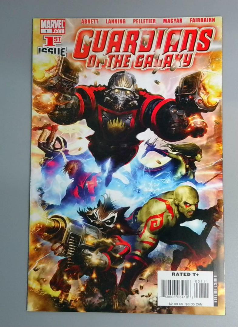 Guardians of the Galaxy #1, VF New Team Marvel, 2008 JR1