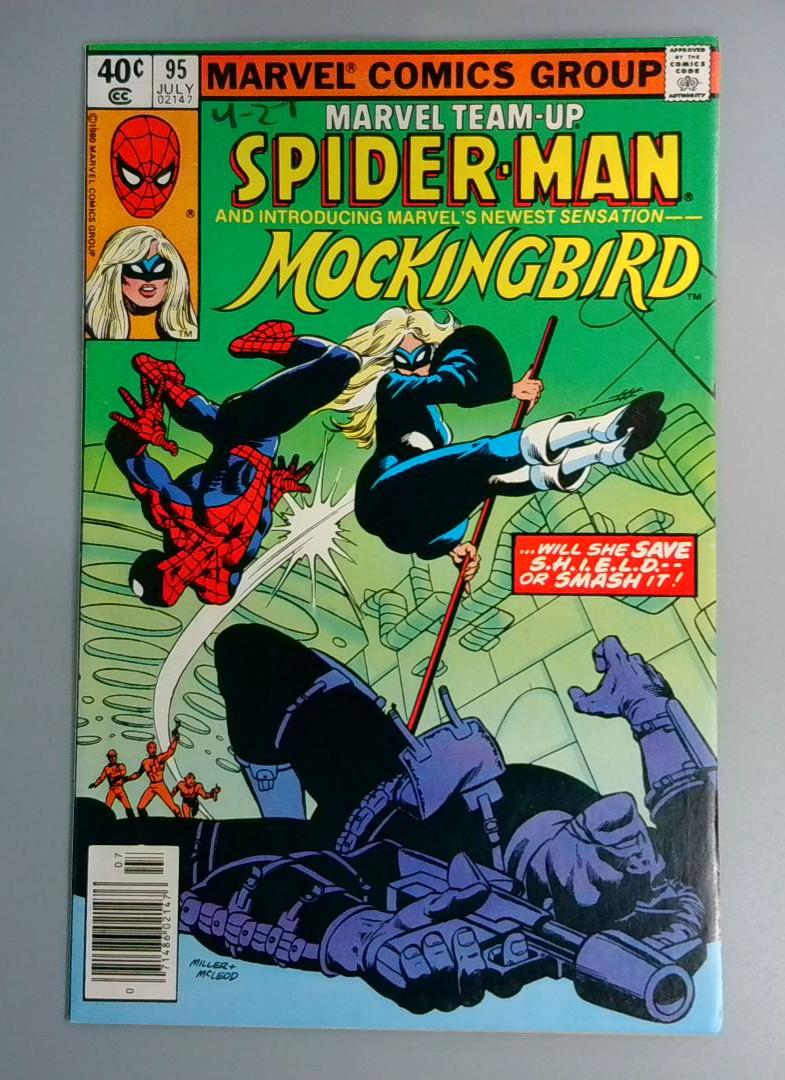 Marvel Team-Up #95, VF- 1st Mockingbird, Marvel Comics, 1979 JR1