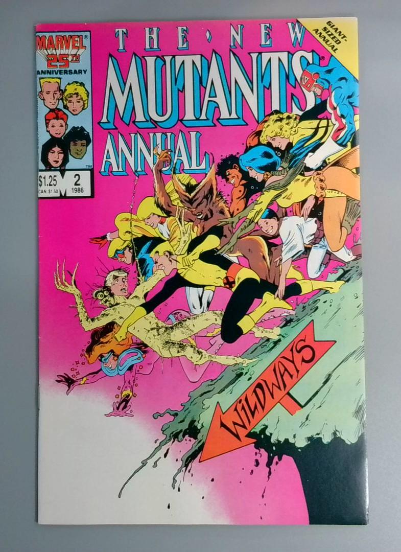 New Mutants Annual #2, 1st Psylock Marvel Comics, 1986 JR1