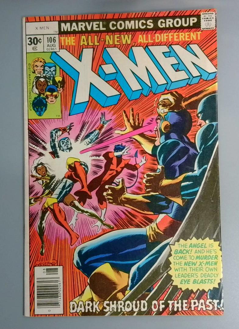 Uncanny X-Men #106, FN Marvel Comics Group, 1977 JR1