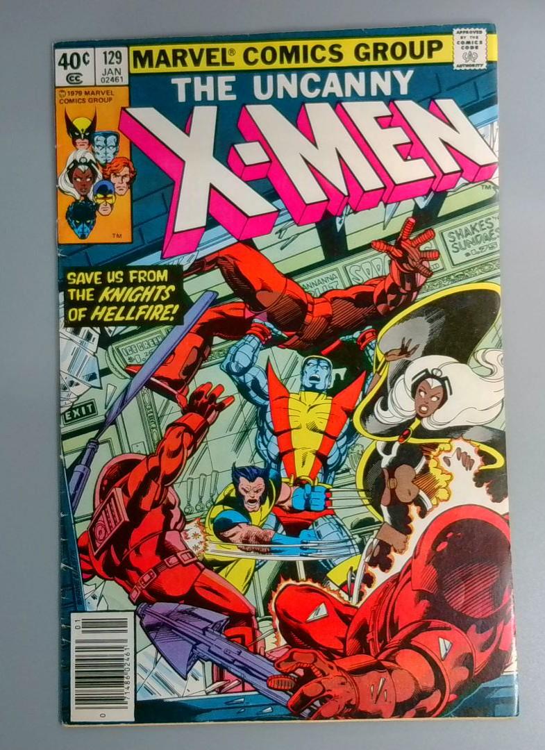 Uncanny X-Men #129, 1st Kitty Pryde, Emma Frost Marvel Comics 1979 JR1