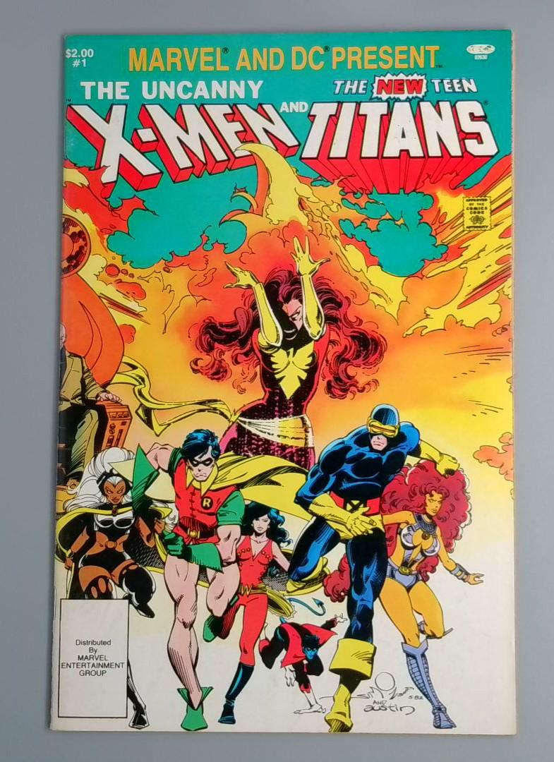 Uncanny X-Men and New Teen Titans #1, VF/NM Marvel/DC Comics, 1982 JR1