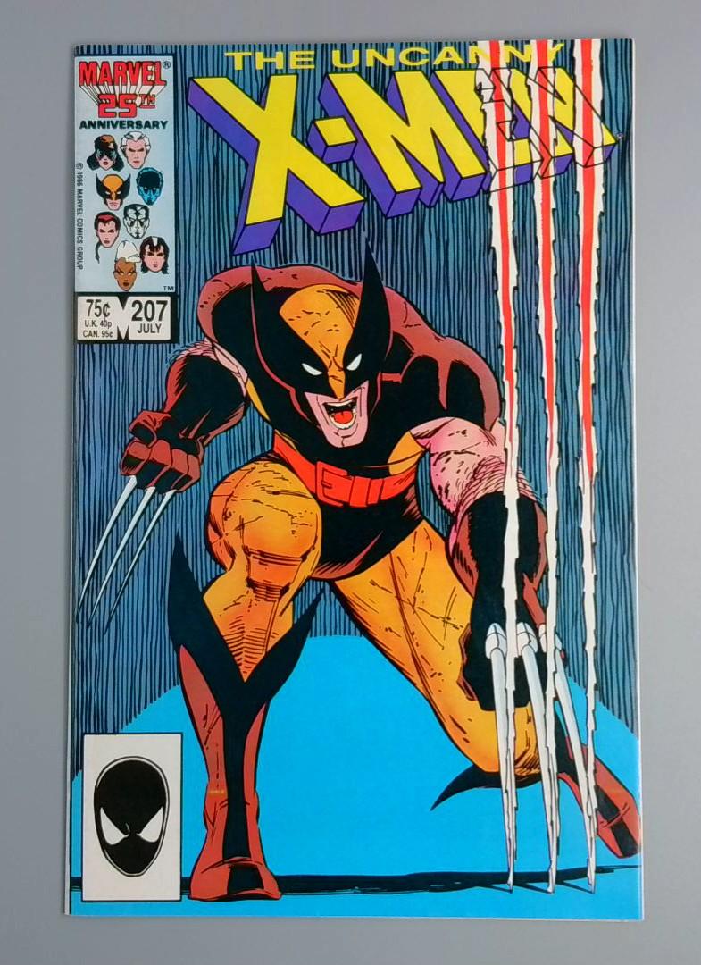 Uncanny X-Men #207, NM Iconic Cover, Marvel Comics, July 1986 JR1
