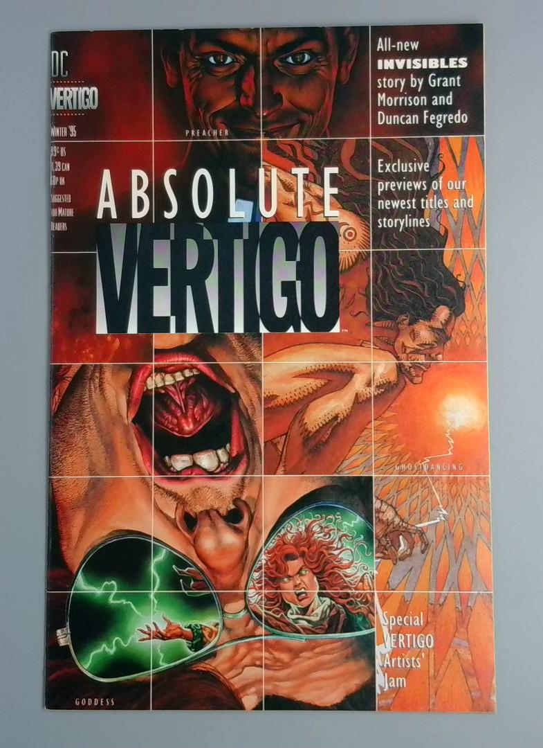Absolute Vertigo #1, Preview of the Preacher, DC/Vertigo Comics, 1995 JR1