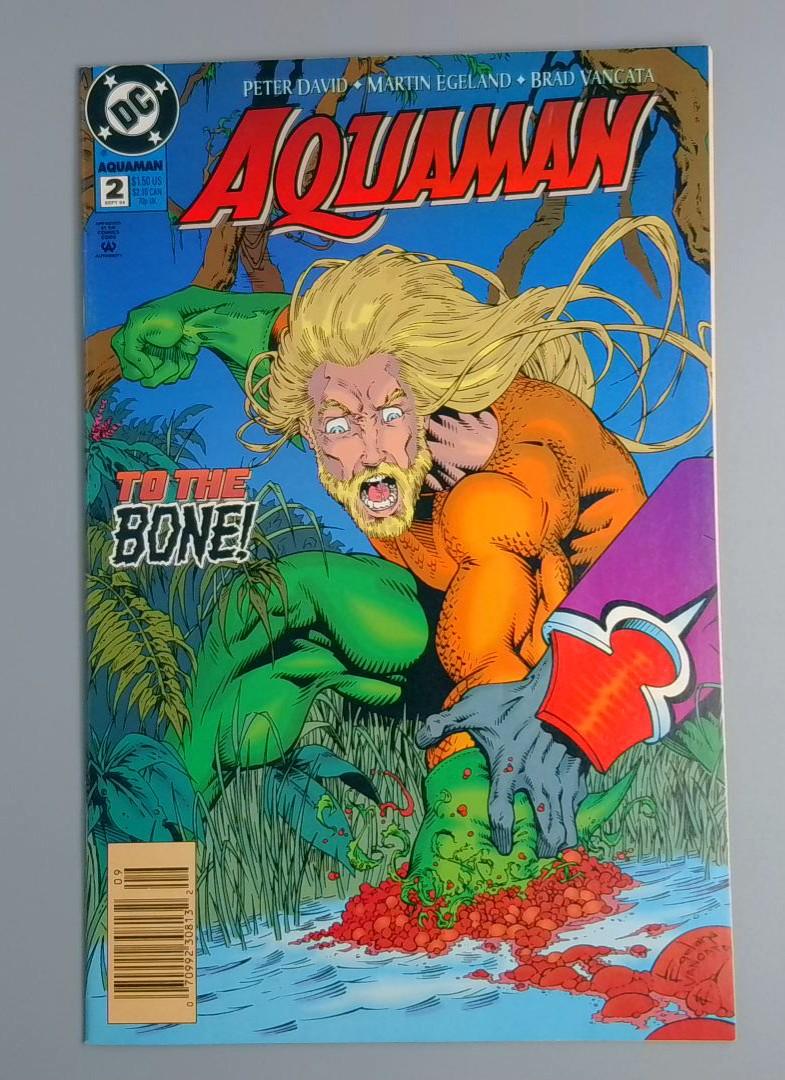 Aquaman #2, Newsstand, Aquaman Loses Hand, DC Comics, 1994 JR1