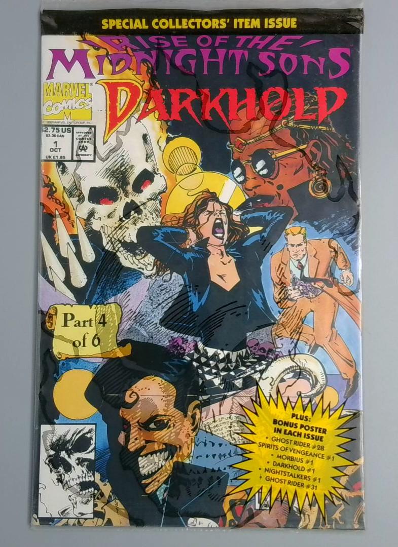 Darkhold #1, NM- Part 4 of 6, Marvel Comics, 1992 JR1
