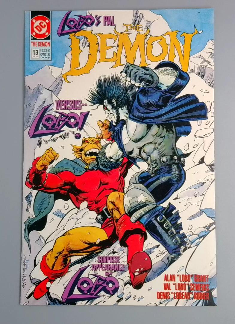 The Demon #13, VF+ Lobo DC Comics, 1991 JR1