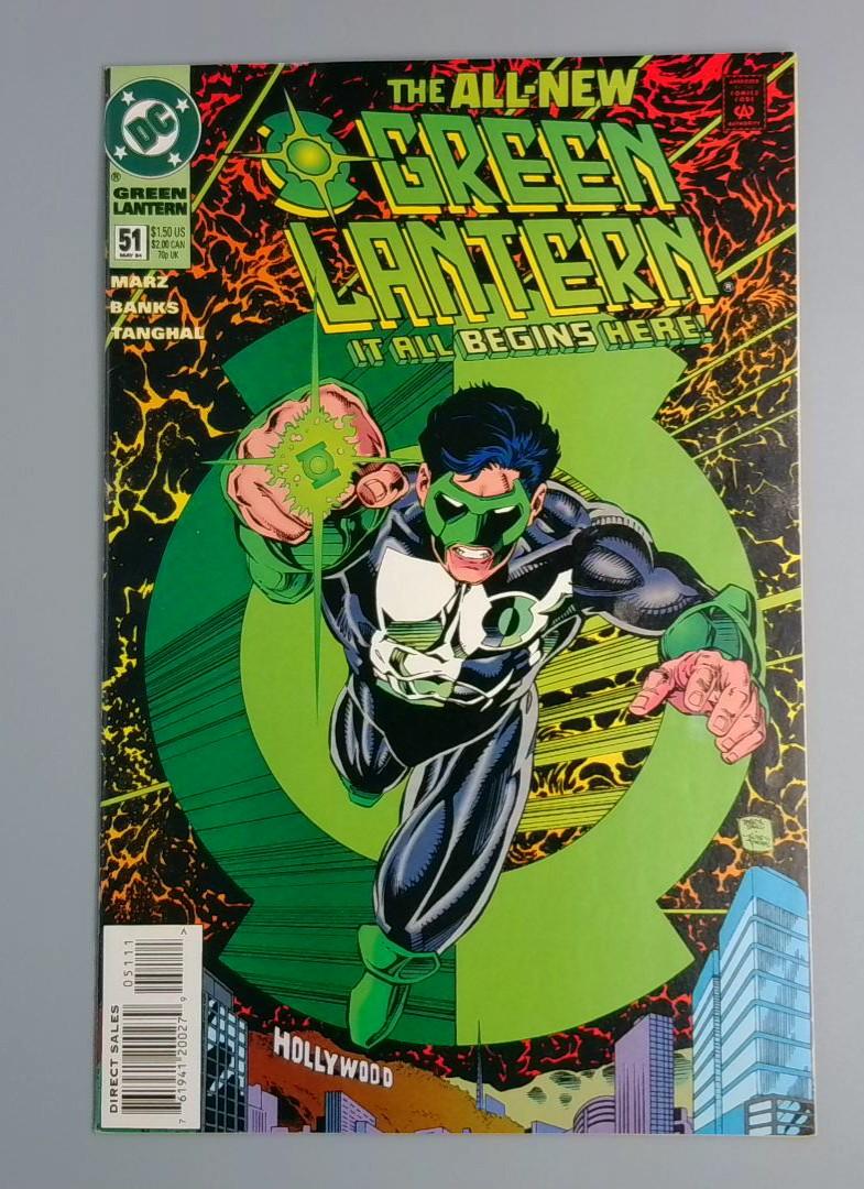 Green Lantern #51, NM 1st Kyle Rayner's New Costume, DC Comics, 1994 JR1