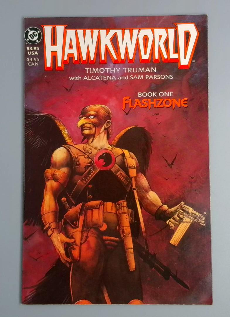Hawkworld #1, VF+ Book One: Flashzone, DC Comics, 1989 JR1